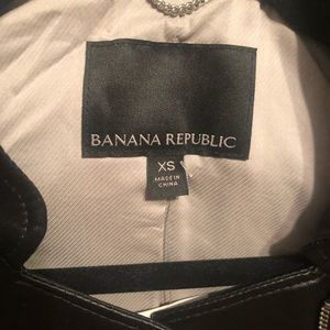 Banana Republic Jackets & Coats - Banana Republic Vegan Leather Bomber Jacket Banana Republic Jackets & Coats - Banana Republic Vegan Leather Bomber Jacket